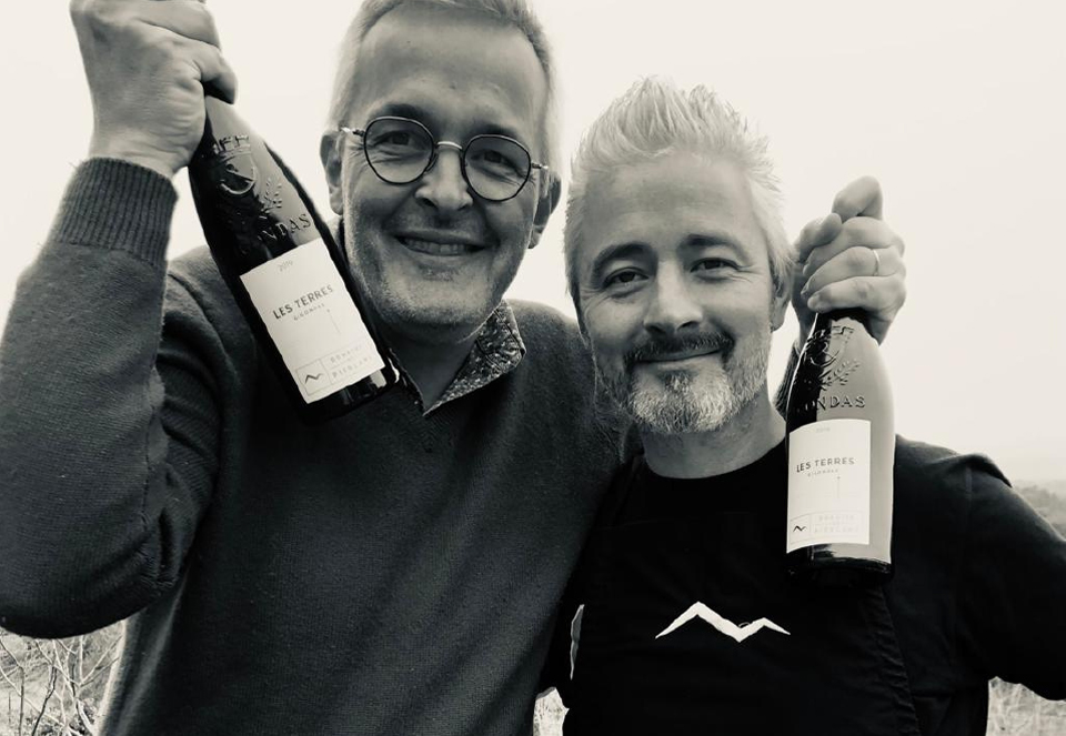 Restaurant Thomas - Thomas et Matthieu Ponson présente la cuvée AOC Gigondas Les Terres 2019