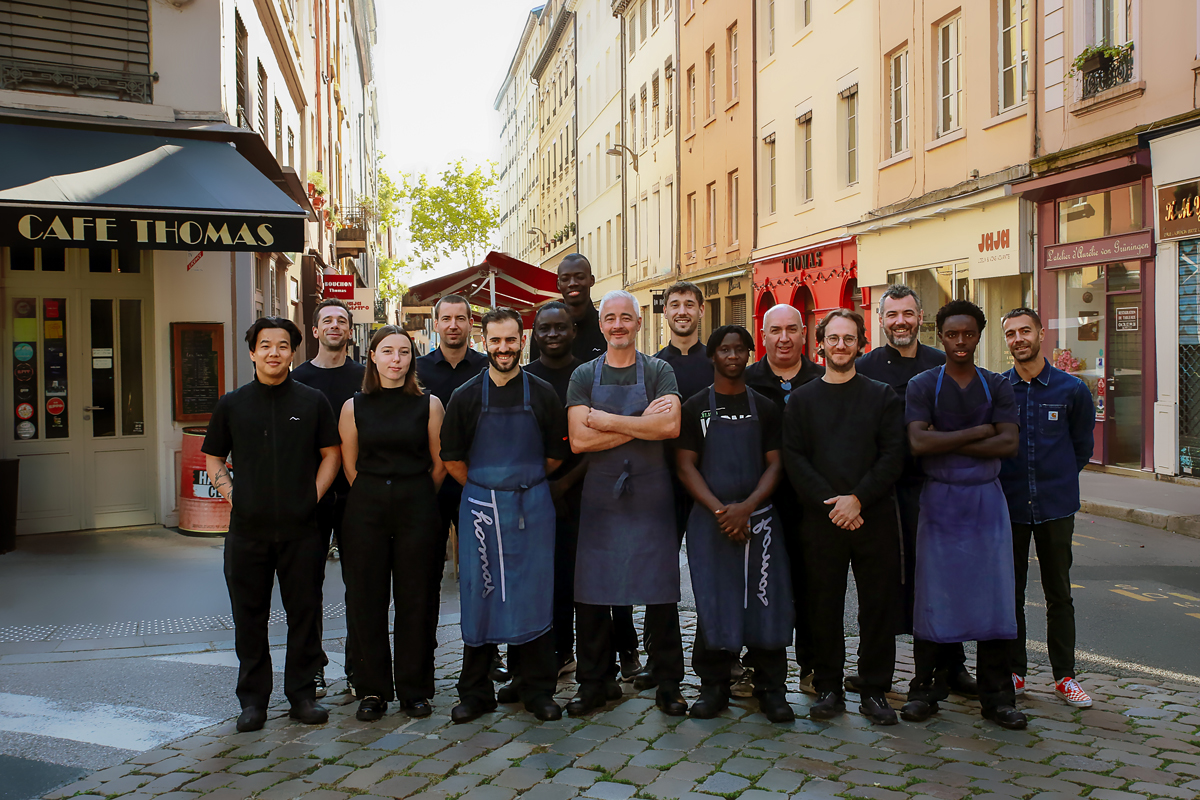 Restaurant THOMAS : équipe au mois d'octobre 2025